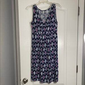 St John’s Bay Sleeveless Patterned Dress size S